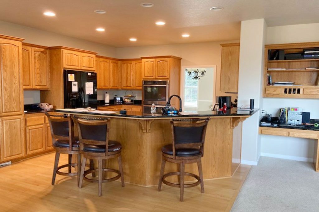 Before Lavish Kitchen Remodel Eugene