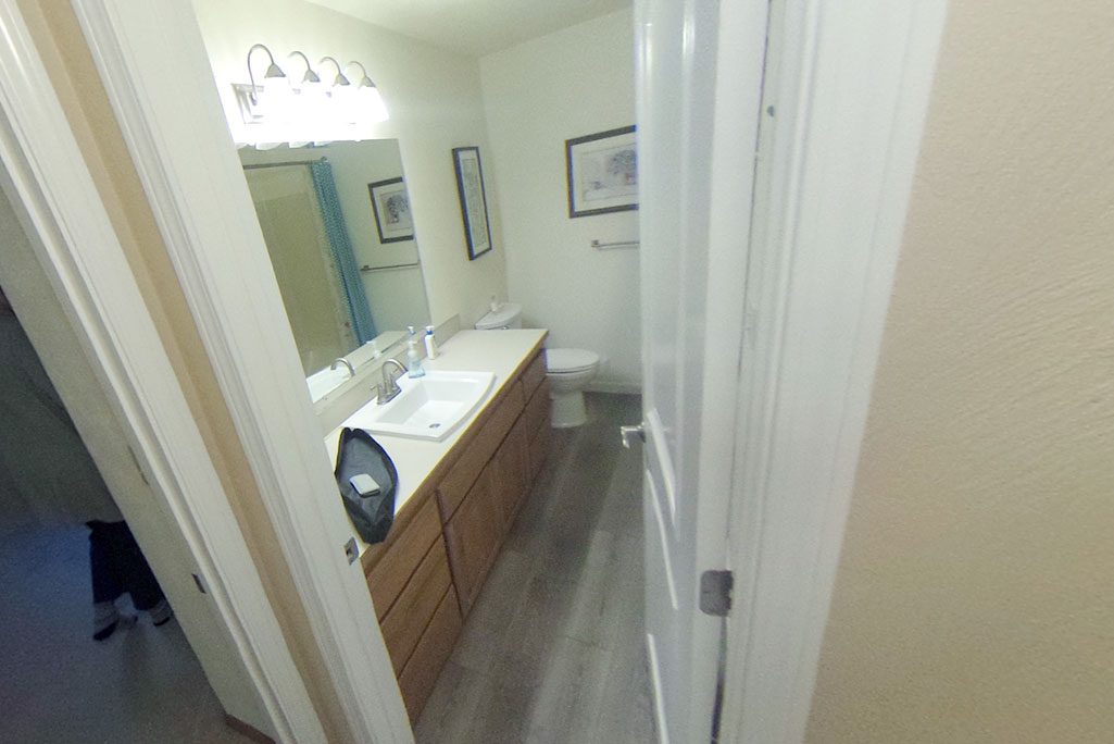 Before Eugene Bathroom Remodel in Hallway Before Eugene Bathroom Remodel in Hallway