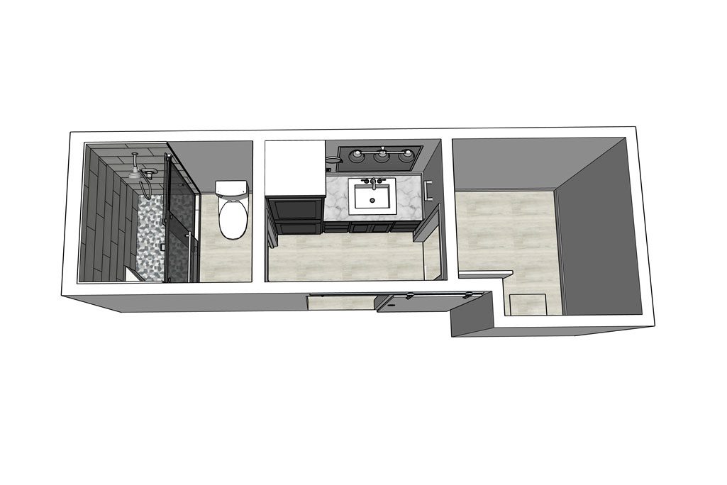 Design of Eugene Bathroom Remodel Design of Eugene Bathroom Remodel