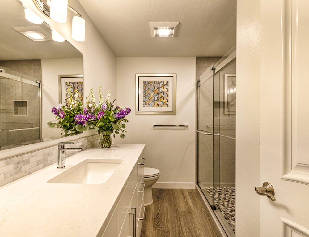 Masculine Bathroom Remodel in Eugene | Castile Kitchen & Bath