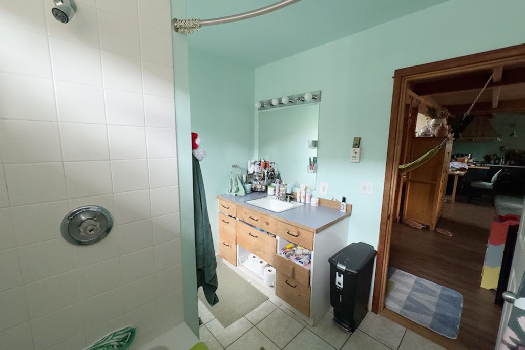 Before Children’s Bathroom Remodel